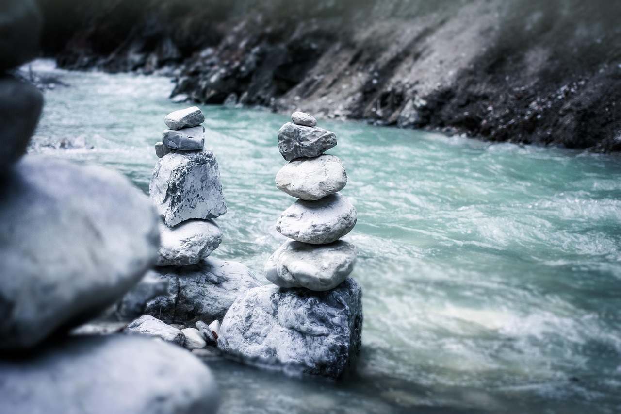 river, rocks, stack, stacked rocks, stacked stones, stones, balance, stream, brook, water, flow, flowing water, flowing river, nature, zen, river, river, river, river, river, balance, balance, stream, zen, zen