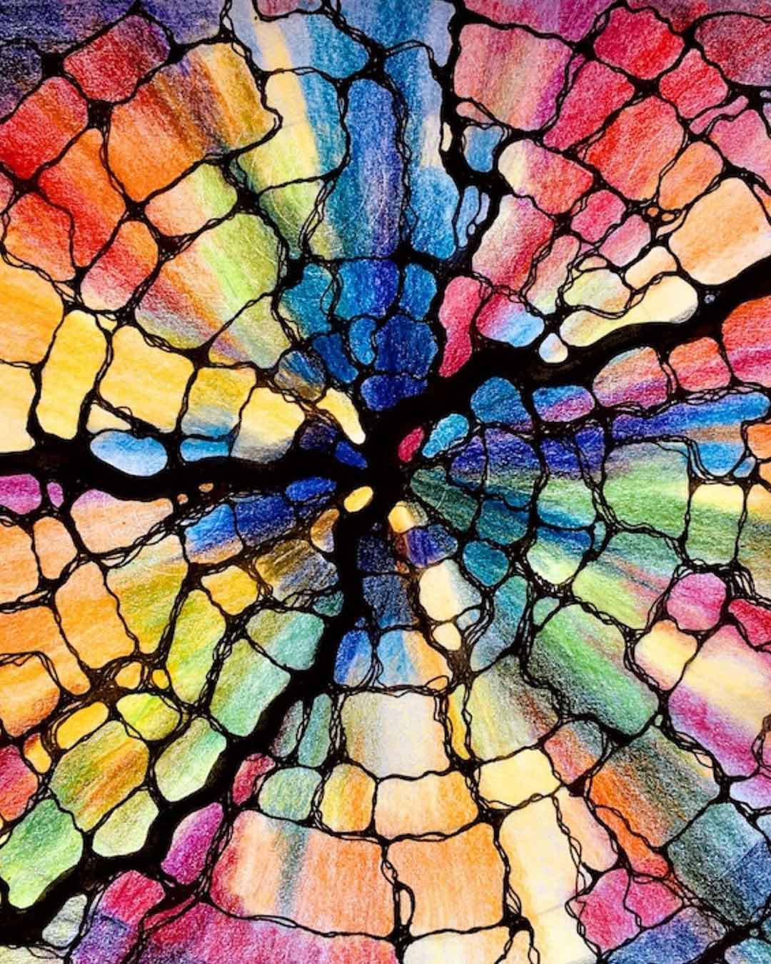 Zeichnung mit Neurographik, Gehirnmuster verändern